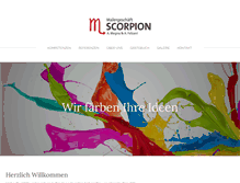 Tablet Screenshot of maler-scorpion.ch